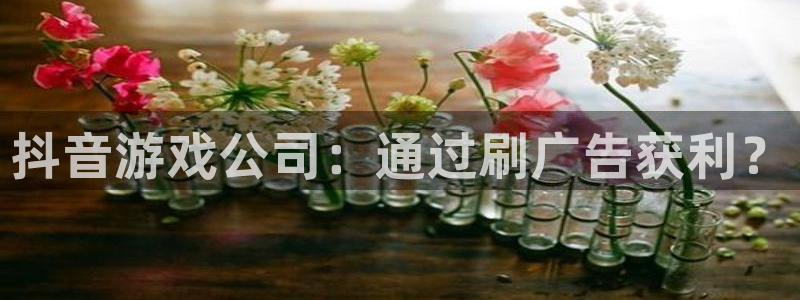ag街机子教育科技(江门)有限公司：抖音游戏公司：通过刷广告获利？