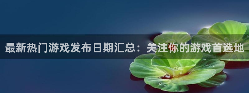 ag街机子寓意：最新热门游戏发布日期汇总：关注你的游戏首选地