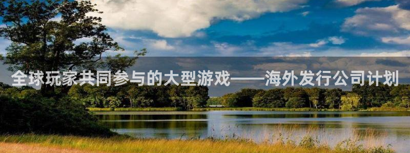 ag街机官网注册平台怎么注册：全球玩家共同参与的大型游戏——海外发行公司计划